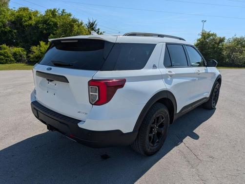 White Metallic 2022 Ford Explorer Timberline