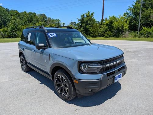 Azure Gray Metallic 2025 Ford Bronco Sport Outer Banks