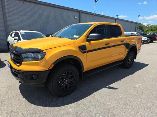 Cyber Orange Metallic Tricoat 2022 Ford Ranger XLT