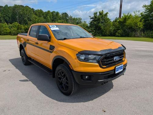 Cyber Orange Metallic Tricoat 2022 Ford Ranger XLT