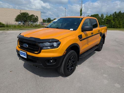 Cyber Orange Metallic Tricoat 2022 Ford Ranger XLT
