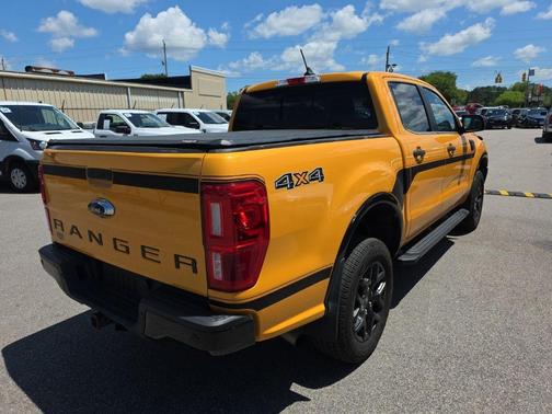 Cyber Orange Metallic Tricoat 2022 Ford Ranger XLT