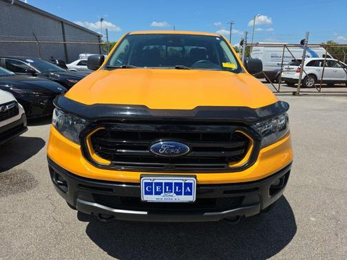 Cyber Orange Metallic Tricoat 2022 Ford Ranger XLT