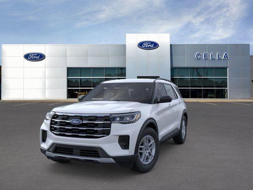 White Metallic 2026 Ford Explorer Active