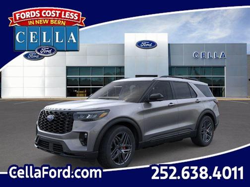 Carbonized Gray Metallic 2026 Ford Explorer ST-Line