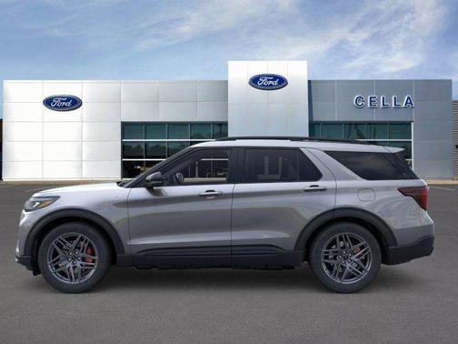Gray Metallic 2026 Ford Explorer ST-Line