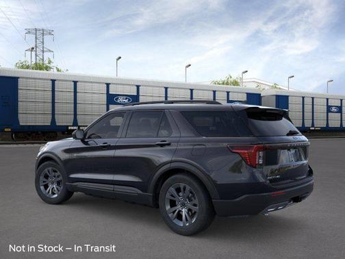 Black Metallic 2026 Ford Explorer Active