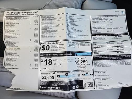 2024 BMW M4 Competition xDrive