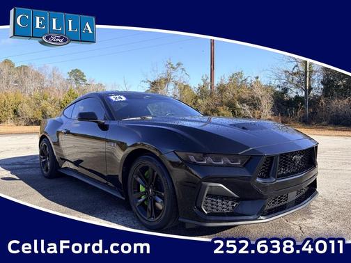 Shadow Black 2024 Ford Mustang GT Coupe