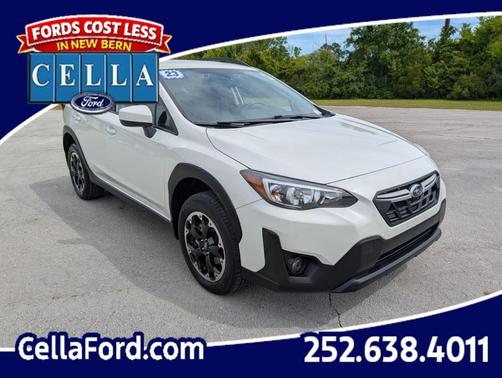 Crystal White Pearl 2023 Subaru Crosstrek Premium