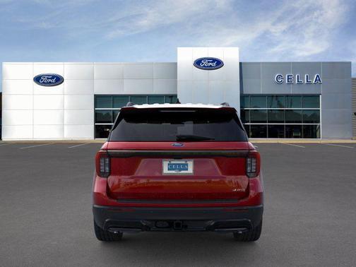 Red Metallic 2026 Ford Explorer ST-Line