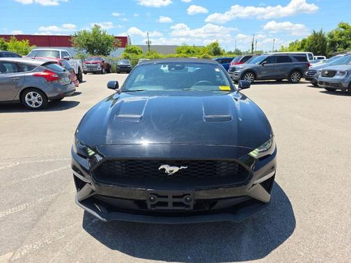 Shadow Black 2022 Ford Mustang EcoBoost Premium