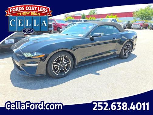 Shadow Black 2022 Ford Mustang EcoBoost Premium