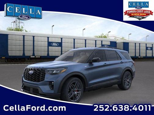 Vapor Blue 2026 Ford Explorer ST-Line