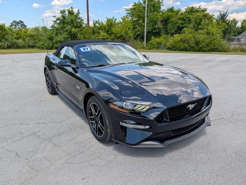 Antimatter Blue Metallic 2021 Ford Mustang GT Premium