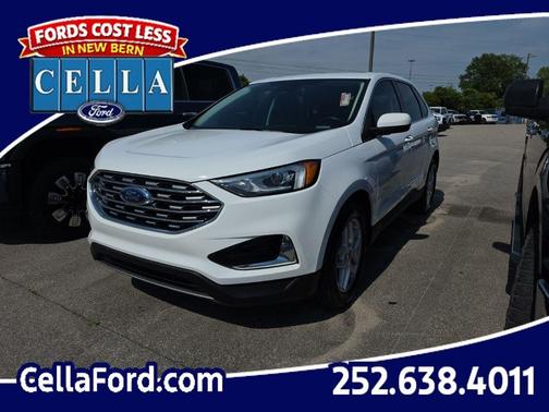 Oxford White 2022 Ford Edge SEL