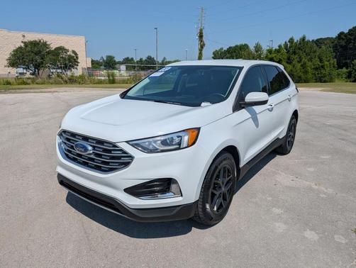 Oxford White 2022 Ford Edge SEL