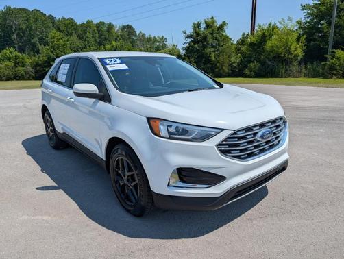 Oxford White 2022 Ford Edge SEL