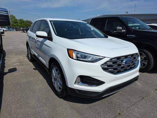 Oxford White 2022 Ford Edge SEL