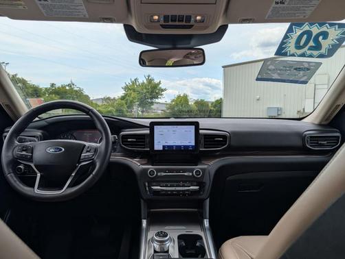 Blue Metallic 2020 Ford Explorer Limited