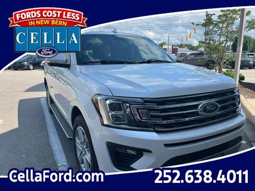 White Platinum Tri-Coat Metallic 2019 Ford Expedition XLT
