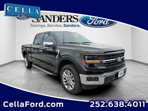 Black Metallic 2025 Ford F-150 XLT Truck