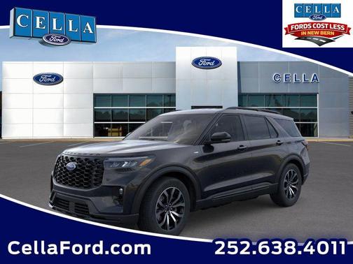 Black Metallic 2026 Ford Explorer ST-Line SUV