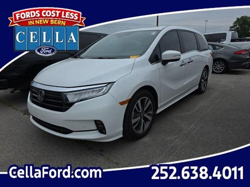 Platinum White Pearl 2024 Honda Odyssey Touring