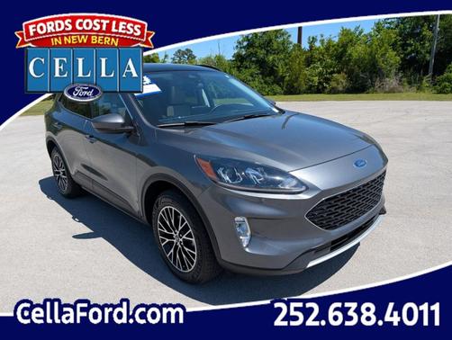 Gray Metallic 2022 Ford Escape PHEV SEL