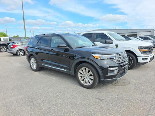 Agate Black Metallic 2020 Ford Explorer Limited