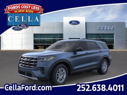 Vapor Blue Metallic 2026 Ford Explorer Active