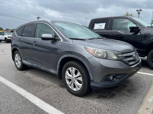 Gray 2013 Honda CR-V EX-L