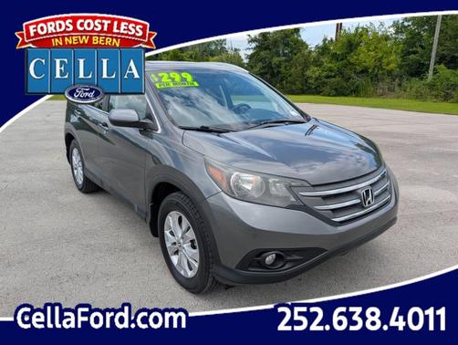 Gray 2013 Honda CR-V EX-L