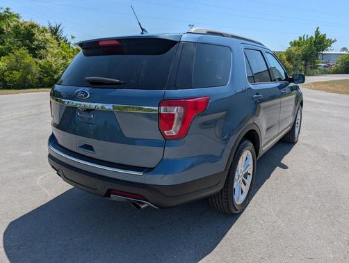 Blue Metallic 2018 Ford Explorer XLT