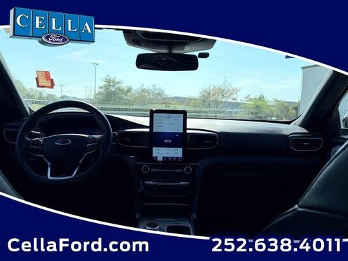 Infinite Blue Metallic Tinted Clearcoat 2021 Ford Explorer ST