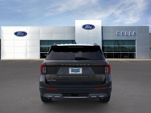 Black Metallic 2026 Ford Explorer Active