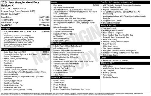 2024 Jeep Wrangler 4xe Rubicon