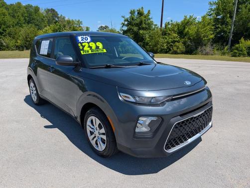 Gravity Gray 2020 Kia Soul LX