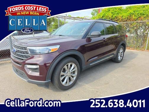 Jewel Red Metallic 2023 Ford Explorer XLT