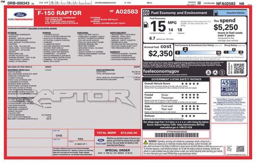 2022 Ford F-150 Raptor