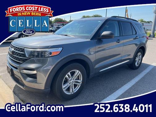 Carbonized Gray Metallic 2022 Ford Explorer XLT
