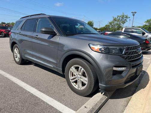Carbonized Gray Metallic 2022 Ford Explorer XLT