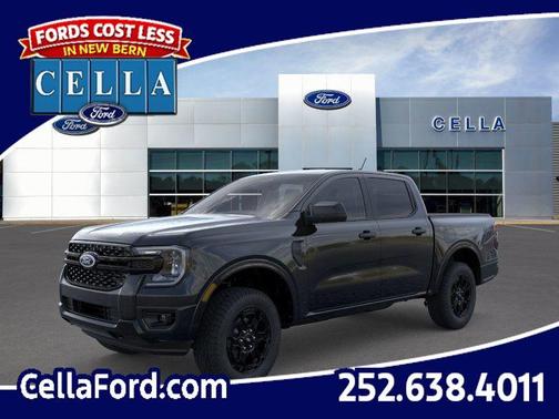 Shadow Black 2025 Ford Ranger XLT