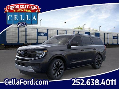 Agate Black Metallic 2026 Ford Expedition Platinum