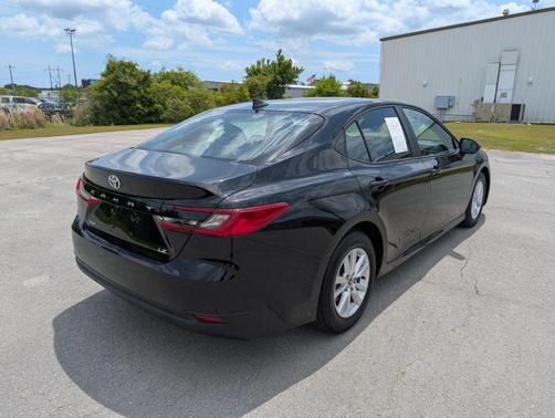 Midnight Black Metallic 2025 Toyota Camry LE
