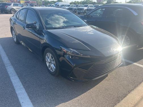 Midnight Black Metallic 2025 Toyota Camry LE