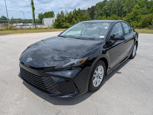 Midnight Black Metallic 2025 Toyota Camry LE