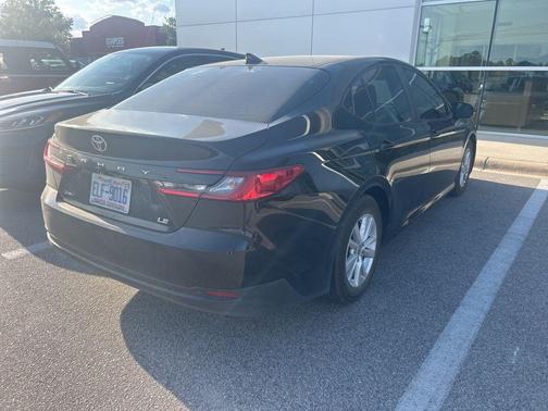 Midnight Black Metallic 2025 Toyota Camry LE