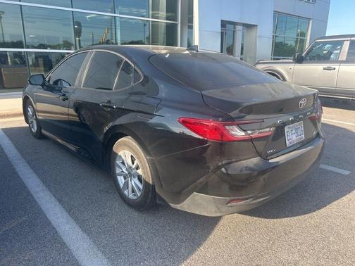 Midnight Black Metallic 2025 Toyota Camry LE
