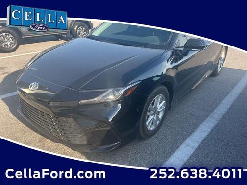 Midnight Black Metallic 2025 Toyota Camry LE